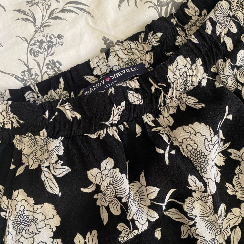 Brandy Melville Boho Floral Pants